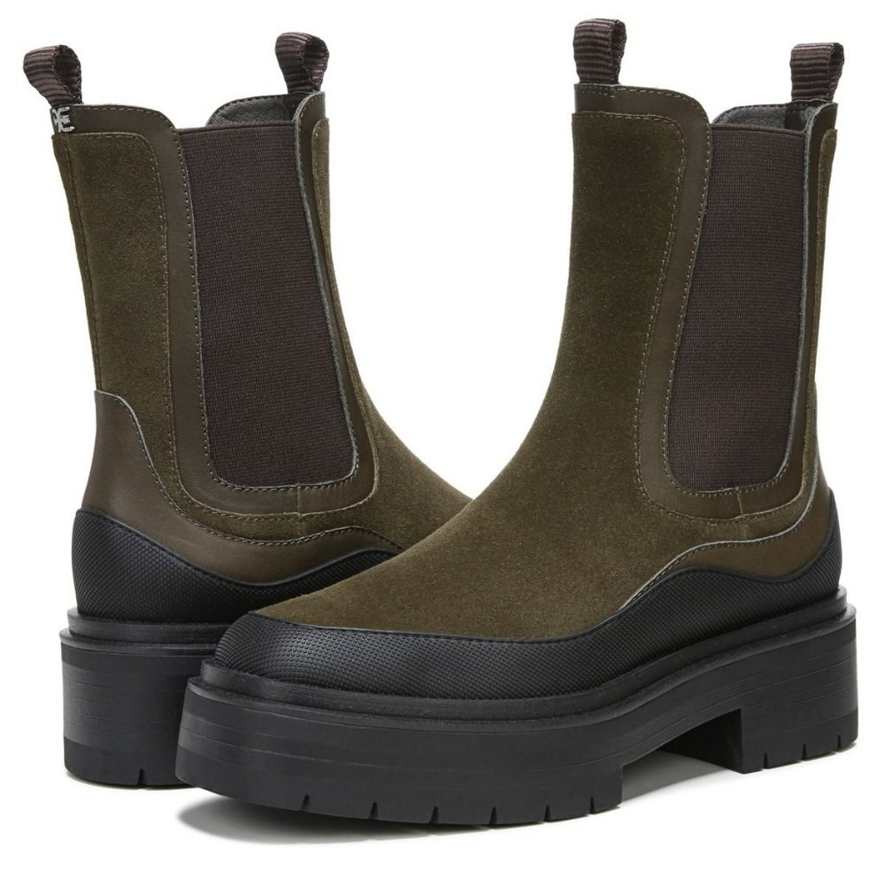NEW Sam Edelman Alpine Green Lulia Chelsea Boot 7.5